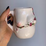 ماگ گل سرخی